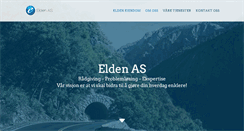 Desktop Screenshot of elden-eiendom.no